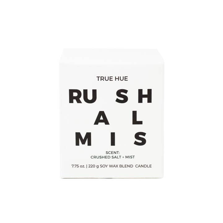True Hue - Wholesale Jar/Filled Candle - Crushed Salt + Mist Candle7