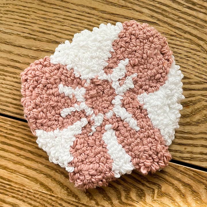 pink bow mug rug for wholesale by madi&mdsn