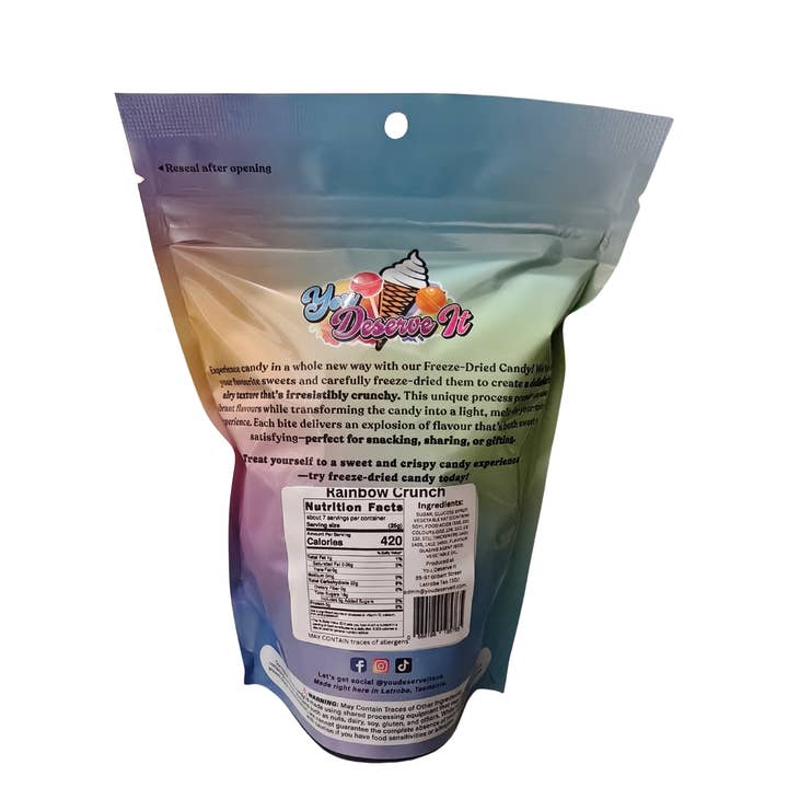You Deserve It - Wholesale Boiled sweets - Large Rainbow Crunch1