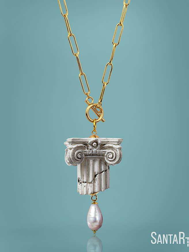 Stone Capitello Necklace for wholesale by Santart