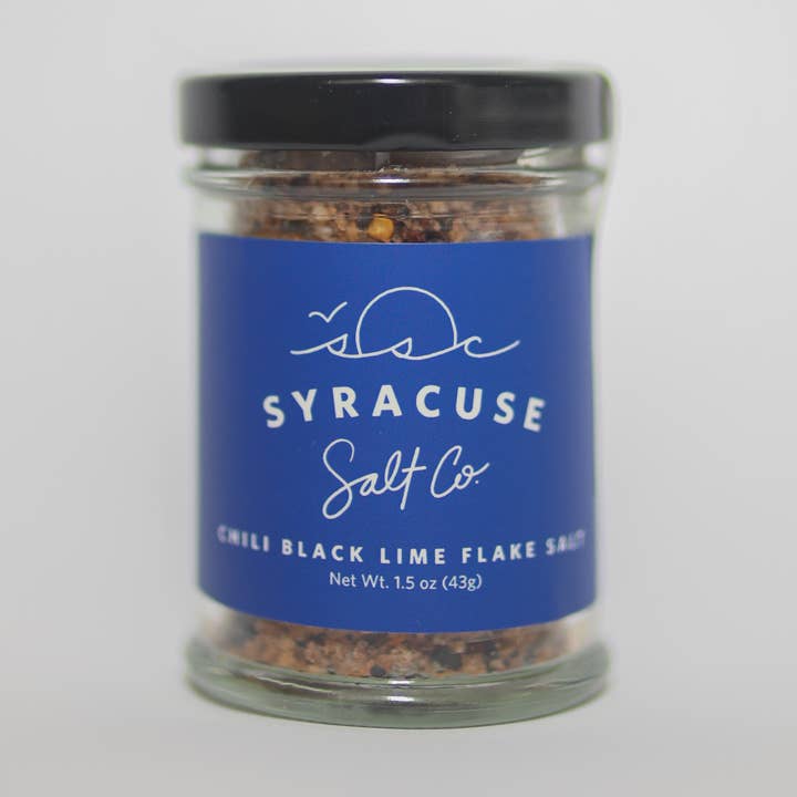 Syracuse Salt Company - Wholesale Salt - 1.5 oz Chili Black Lime Flake Salt0