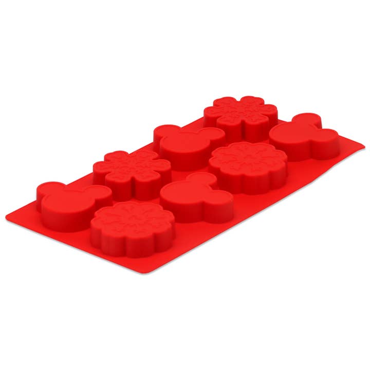 Open Road Brands, LLC - Wholesale Chocolate/Candy Mold - Disney Mickey Mouse & Snowflake Silicone Mold2
