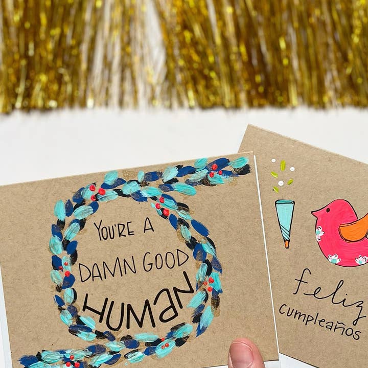 Snail Mail – wholesale Everyday greeting card – Damn Good Human2