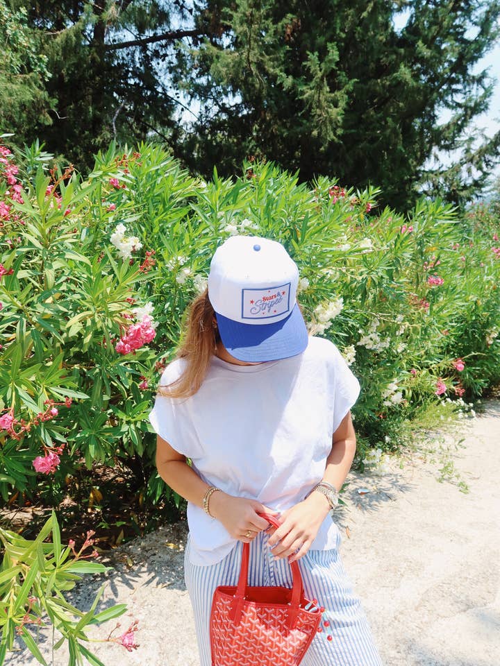 STARS AND STRIPES STRUCTURED for wholesale by capsbychloe