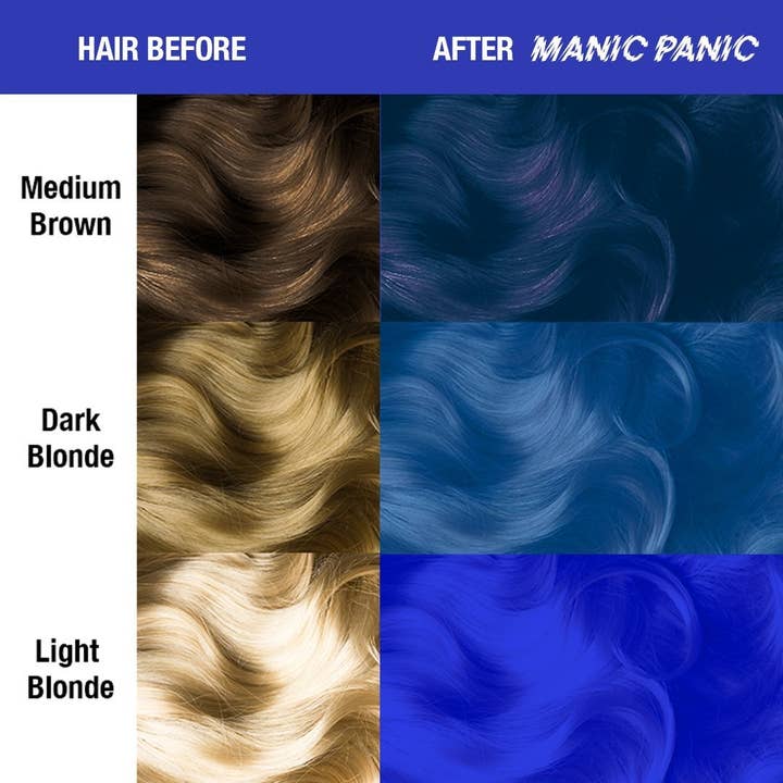 Manic Panic - Wholesale Hair Dye - Blue Moonâ„¢ - Amplifiedâ„¢