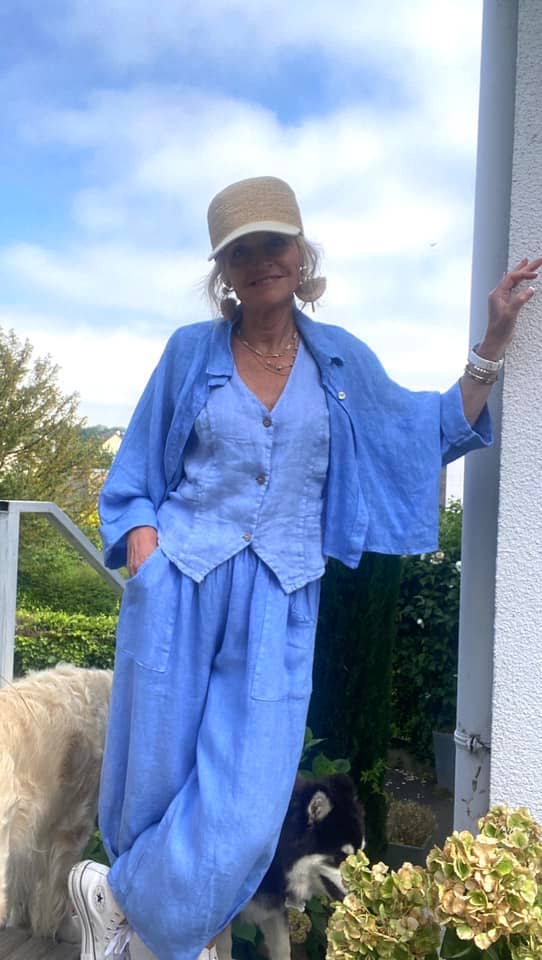 LINEN & COTTON HOUSE - Wholesale Pants - Women's - 3536 PLUS SIZE 100% LINEN23