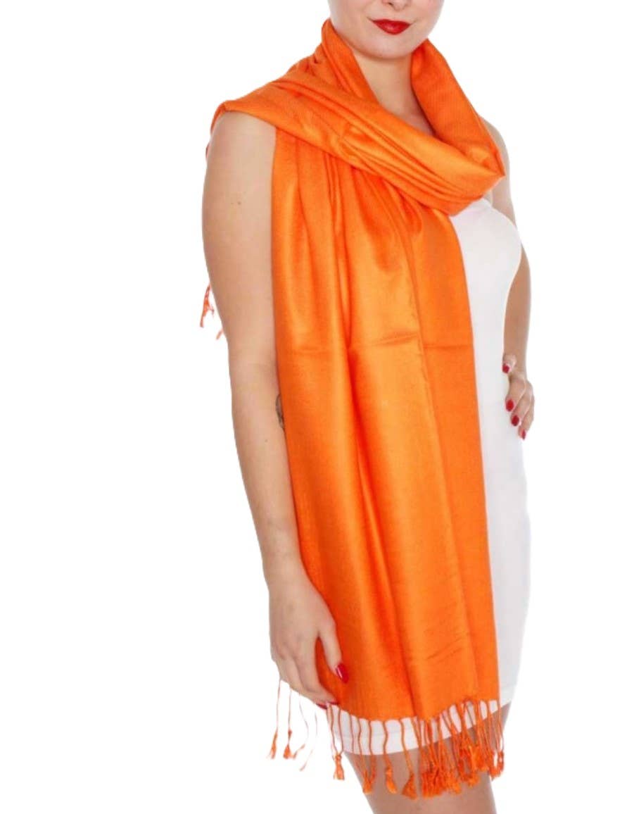 Lungta Imports – wholesale Scarf – Women's – Luxury Pashmina Shawl Scarf – Soft, Warm & Lightweight 16