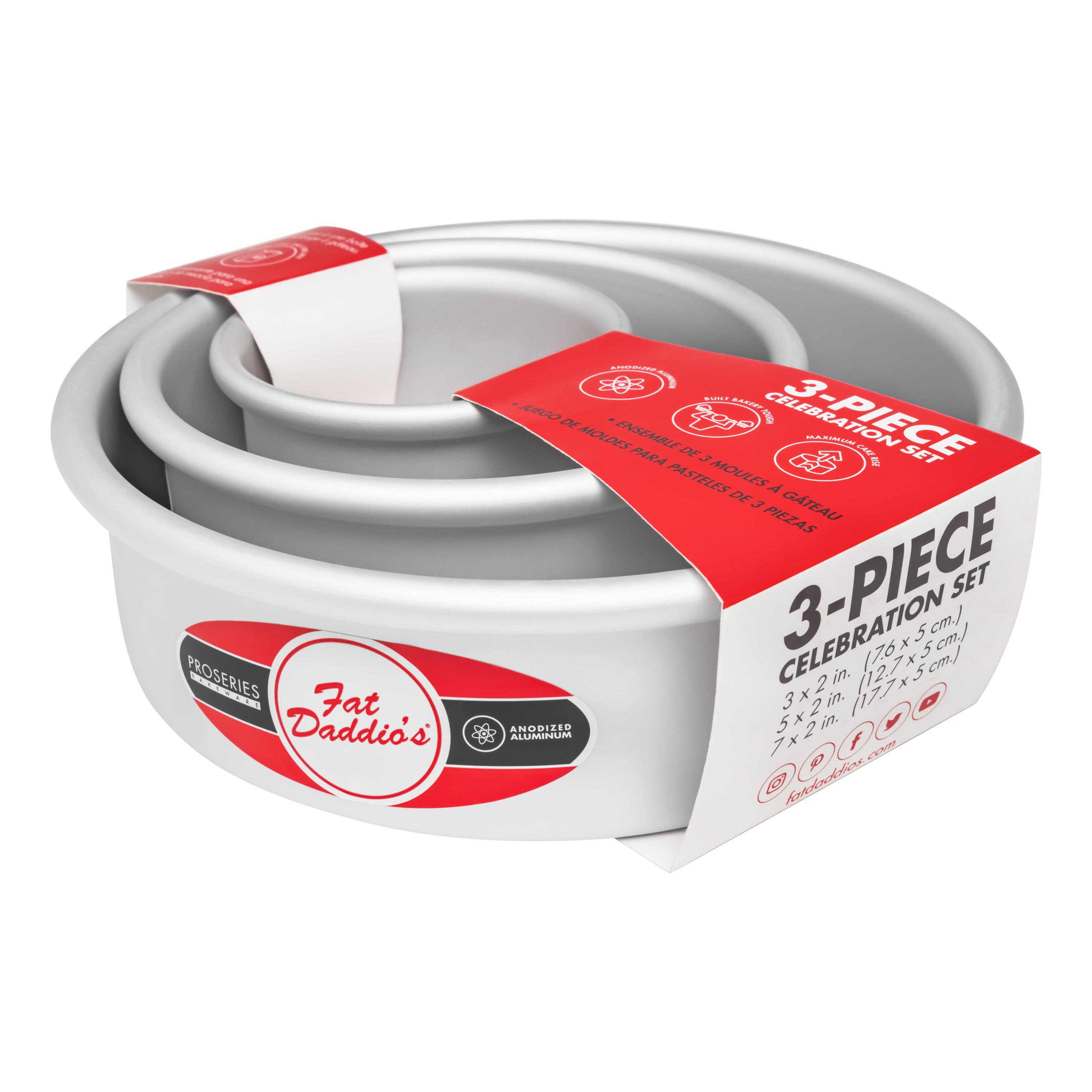 Fat Daddio's – Engroshandel Kagepande – Fat Daddio's runde kageforme15