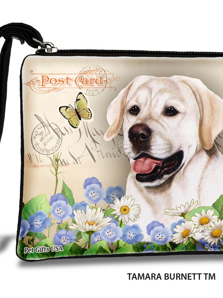 Labrador Retriever (English White) - Zippies Pet Pouch for wholesale by Pet Gifts USA, LLC