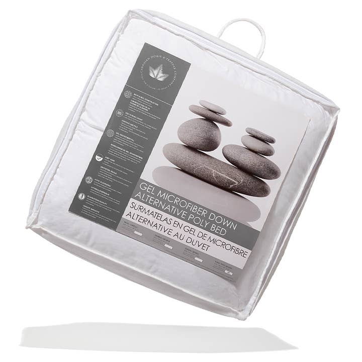 Canadian Down & Feather Company - Wholesale Mattress pad/protector - Gel Microfiber Down Alternative Poly Bed1