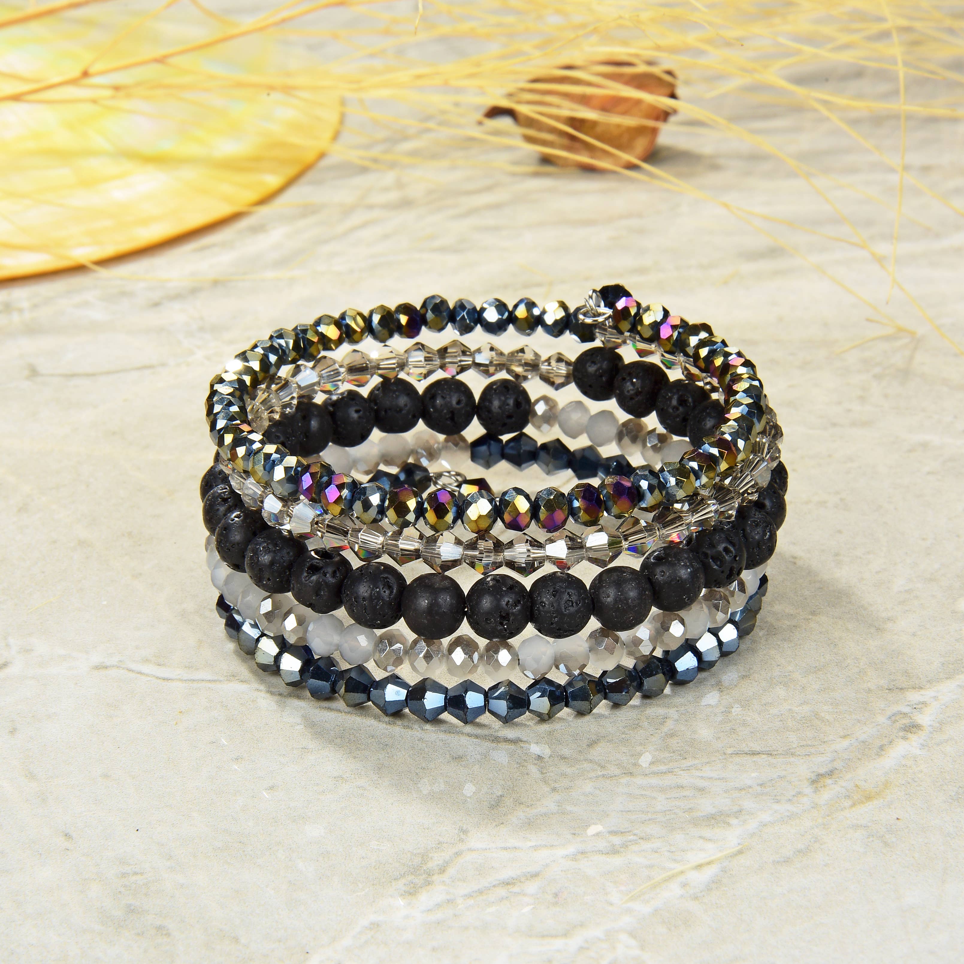 IST Jewelry – wholesale Beaded bracelet – Memory Wire Bracelets7