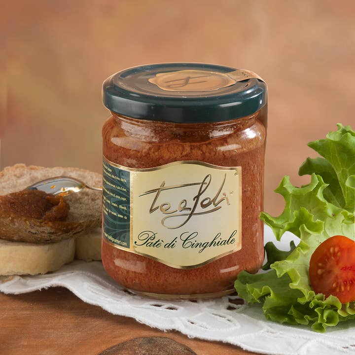ANTICO PASTIFICIO TEALDI SRL (Tealdi) - Wholesale Pasta Sauce - Wild Boar Pâté 180g