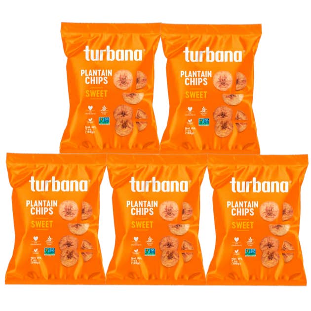 TURBANA - Vente Chips - Turbana Plantain Chips - Doux 7 oz3