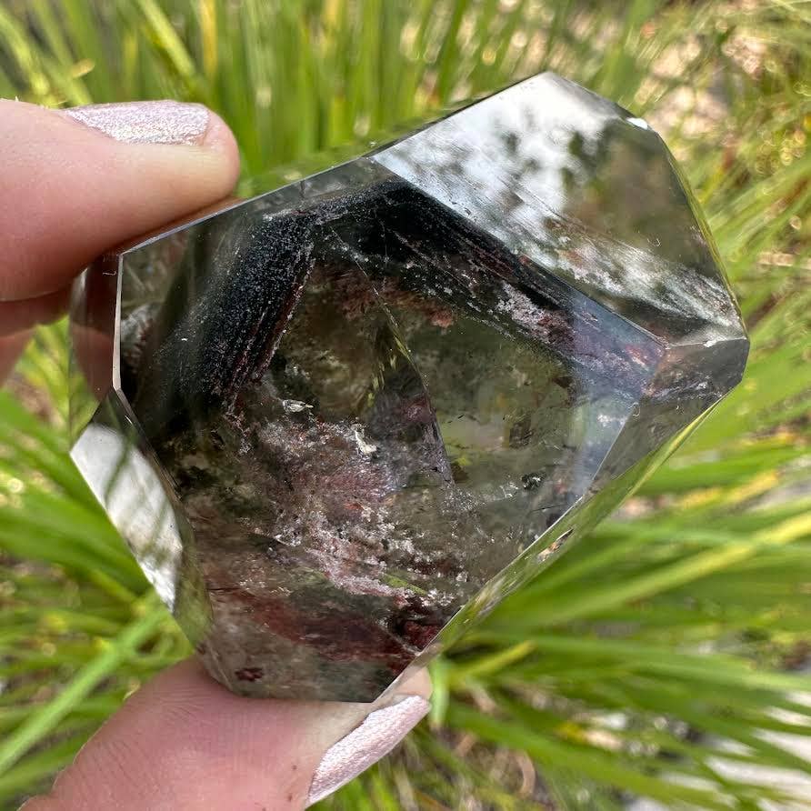 The Crystal Tabby – wholesale Andlig sten/kristall – Inklusion Kvarts Fri Form B4