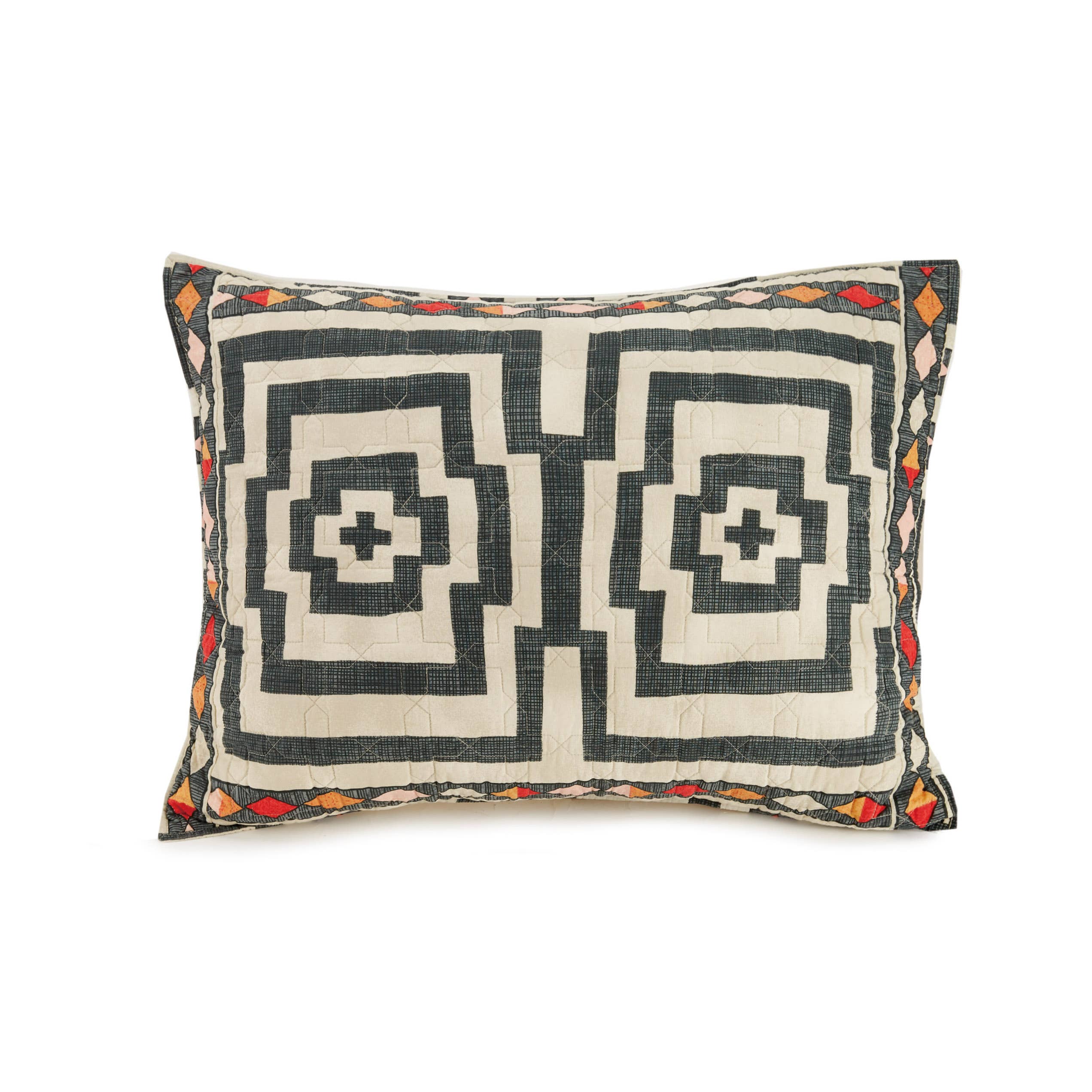 Peking Handicraft – wholesale Bedding set – Hypnotic Quilt Set (Black) - Jungalow2