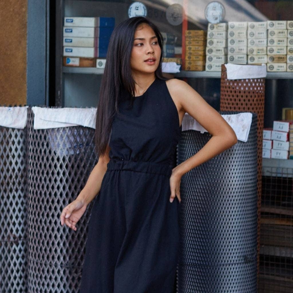 Dame Pach Bangkok - Wholesale Dress - Women's - Backless Cotton Dress0