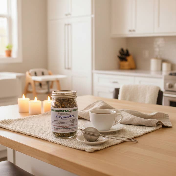 PregnanTea - Herbal Tea - Small Batch - Pregnancy Support for wholesale by Morningstar Blends