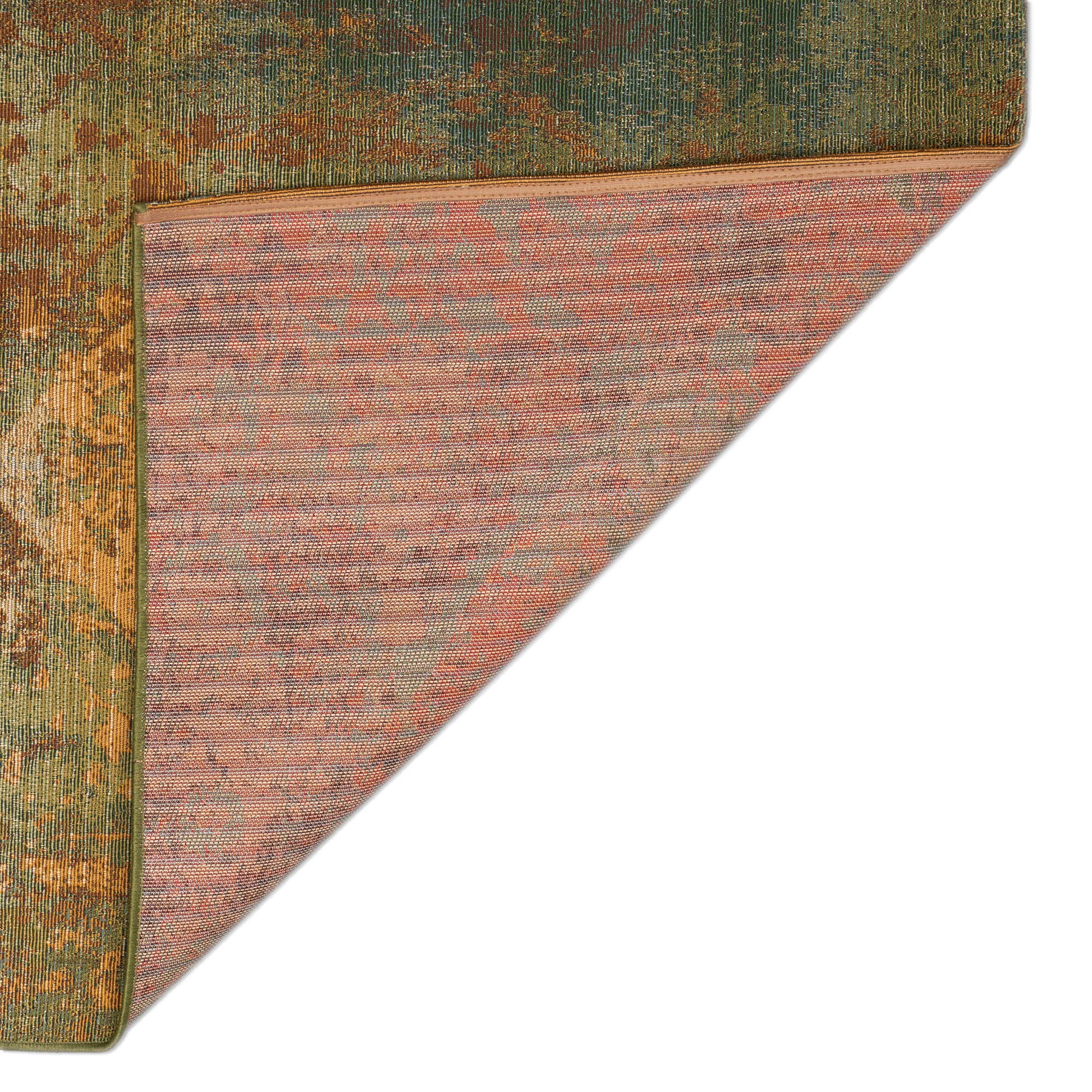 Marina Kermin Indoor/Outdoor Area Rug Green for wholesale on Faire7