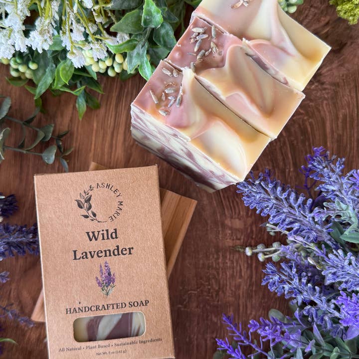 Ashley Marie Soap - Wholesale Bar Soap - Wild Lavender Soap – Boxed Soap Bar2