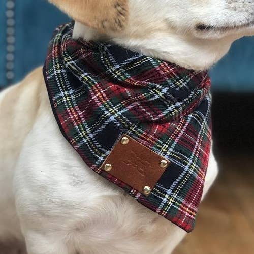 Moray Tartan hondenbandana halsdoek voor wholesale door The Distinguished Dog Company Ltd