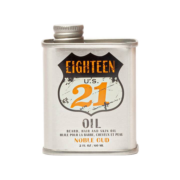18.21 Man Made - Wholesale Beard Styling Product - Beard, Hair and Skin Oil