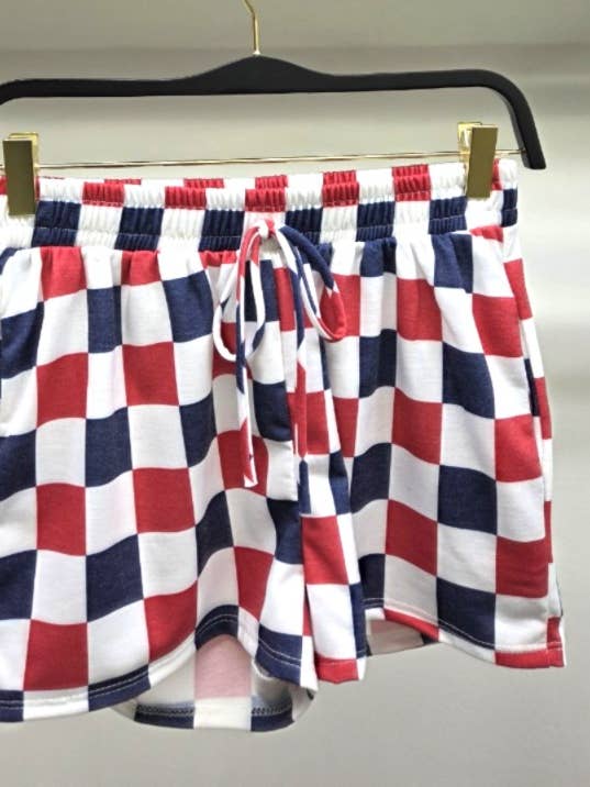 JADE BY JANE - Wholesale Shorts - Women's - CHECKERED SHORTS21