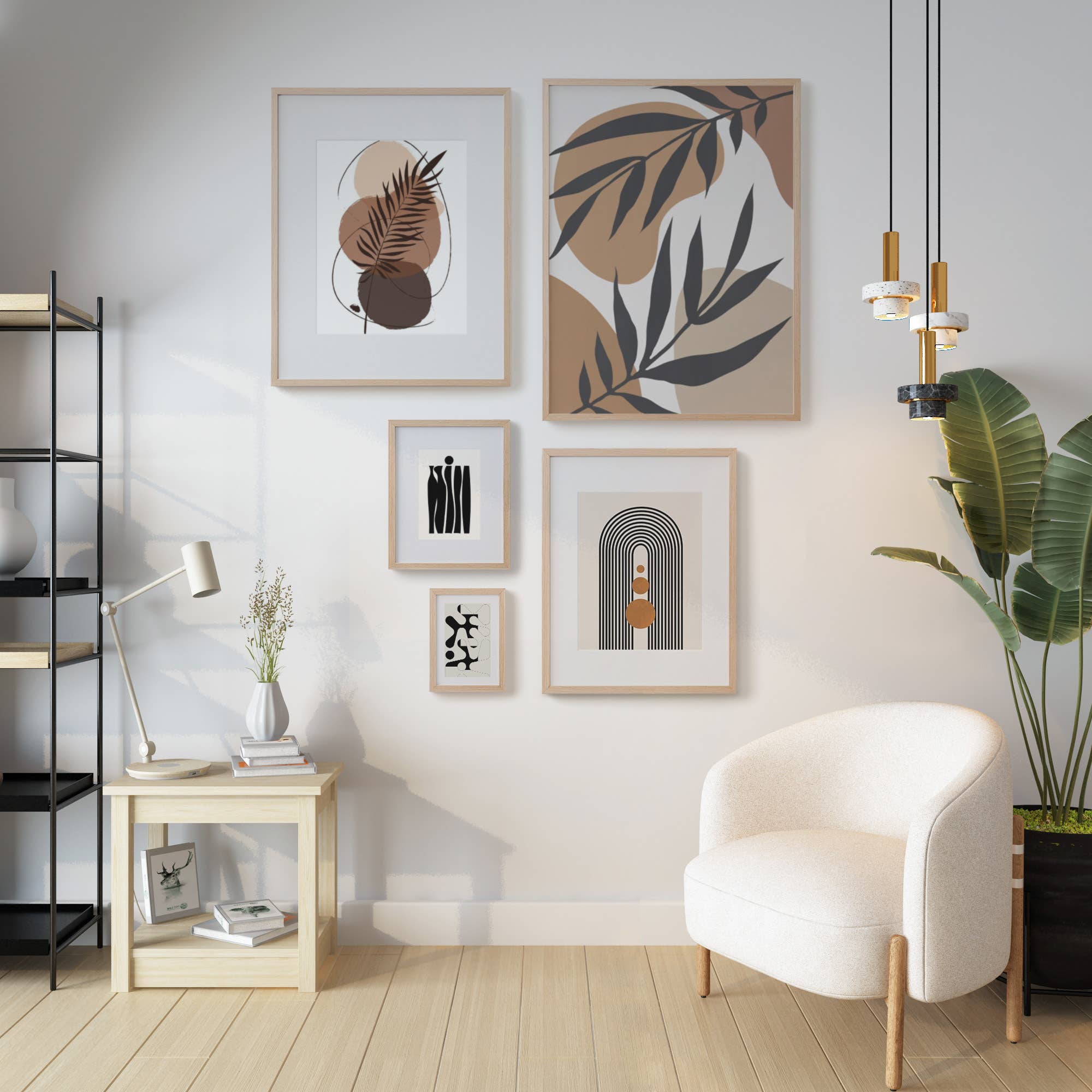 LivingTaste Home Inc - Venta al por mayor Marcos de fotos - Marco de madera Dryades 18x244