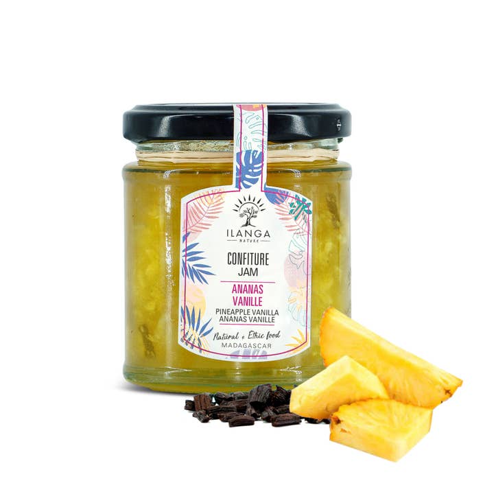 Ilanga Nature - Wholesale Jam/Jelly - Vanilla pineapple jam 220g