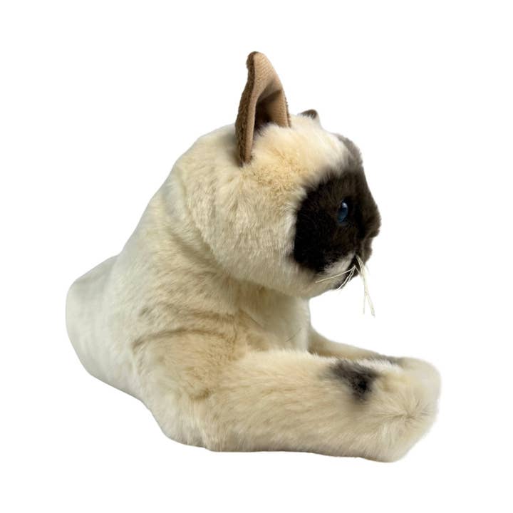 Bocchetta Plush Toys - Vendita all'ingrosso Peluche - Bambini e neonati - Mia - Gatto Burmese - 30 cm sdraiato4