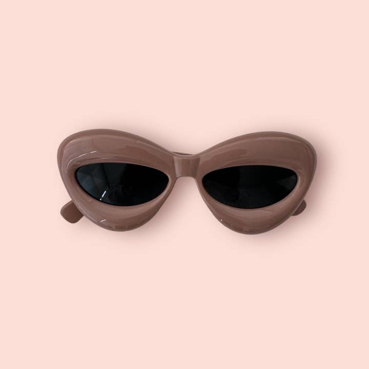 Assorted Adults Glossy Thick Frame Sunglass UV 400 - SELORI for wholesale on Faire
