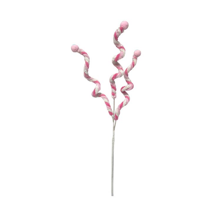 Bonbon en spirale rose à choisir pour la vente par December Diamonds