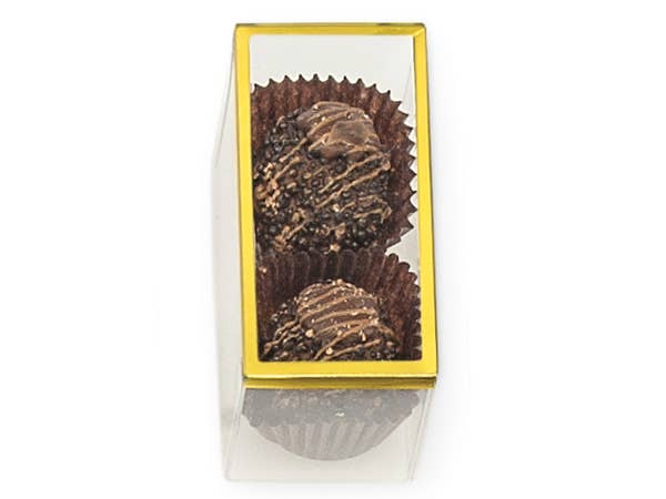 Nashville Wraps - Wholesale Chocolate Box - Clear Candy & Truffle Boxes14