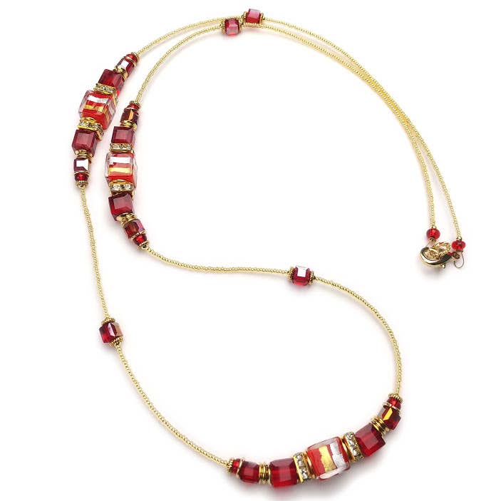 Alice Sturzinger LLC - Vendita all'ingrosso Parure di gioielli - Collezione di Gioielli in Vetro di Murano Cristallo - Colori Assortiti19