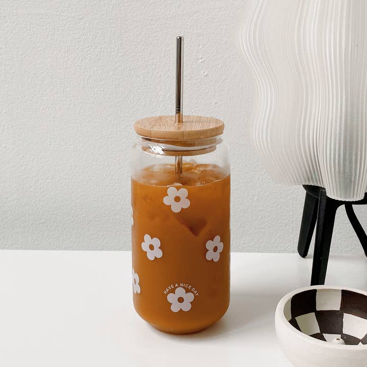 Daisy Glas Cup - 16oz för wholesale av Have A Nice Day