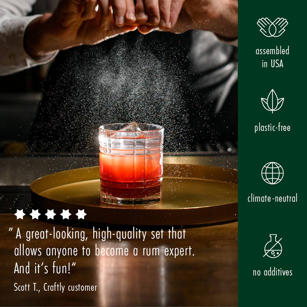 Craftly - Wholesale DIY Drink Kit - DO YOUR RUM | Rum Making Kit | DIY Adult Gift Kits | 4