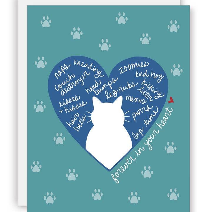 The Cheery Pet - Wholesale Sympathy Card - Cat Loss Pet Sympathy Card