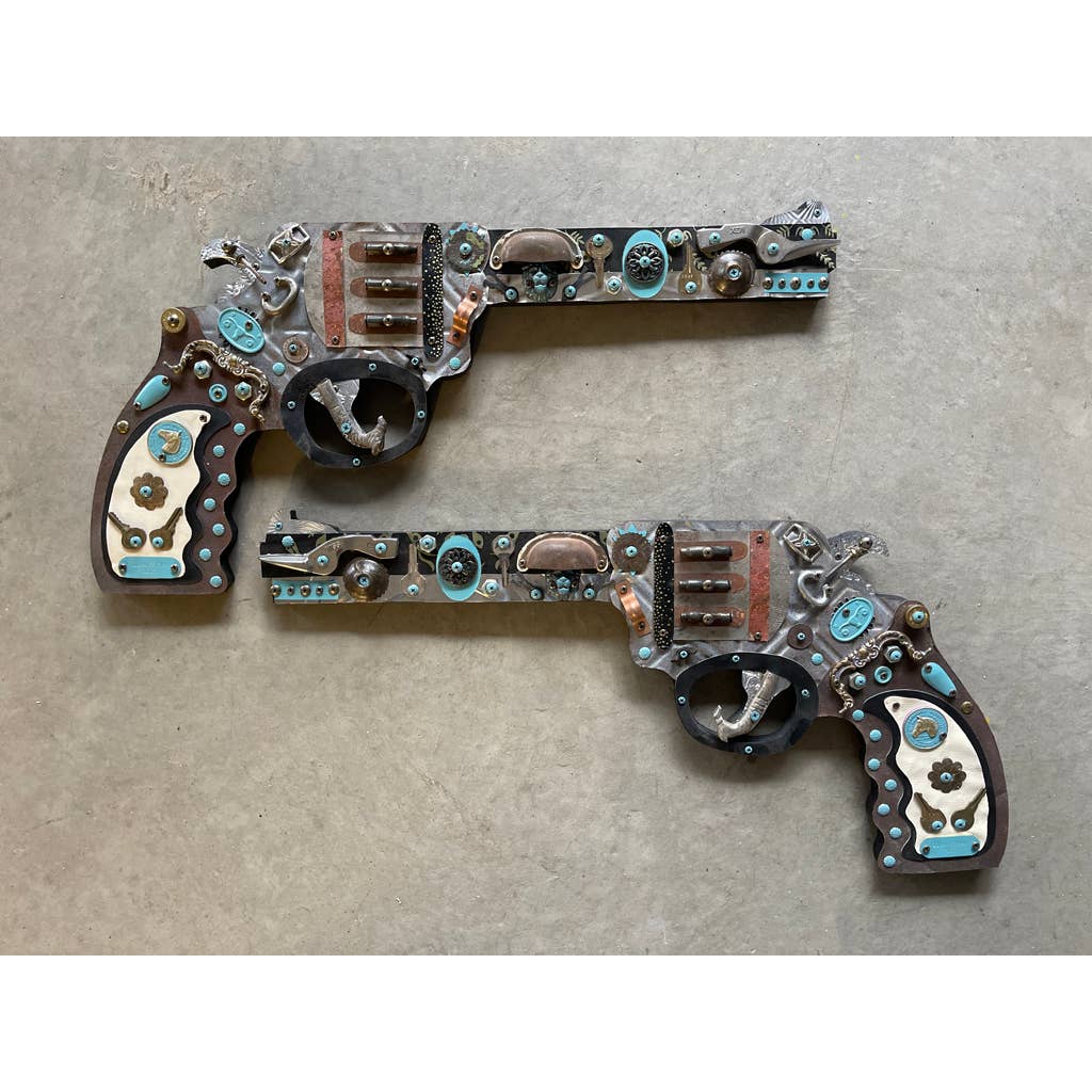 Dolan Geiman - Vente Décoration murale - Décoration Murale | Art Mural Occidental | FAR WEST (TURQUOISE)6