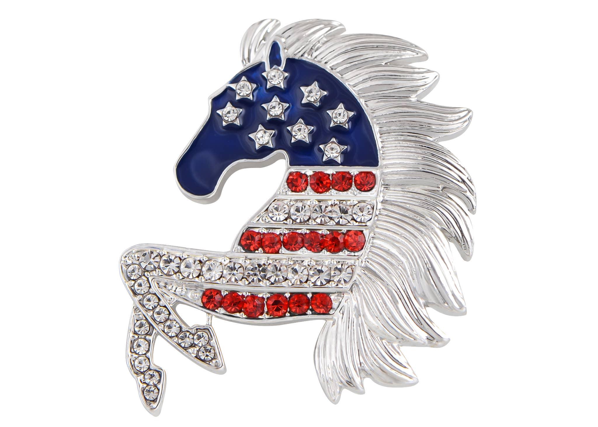 AK Brand – Großhandel Broschen – Brosche mit amerikanischer Flagge der USA, 4. Juli10