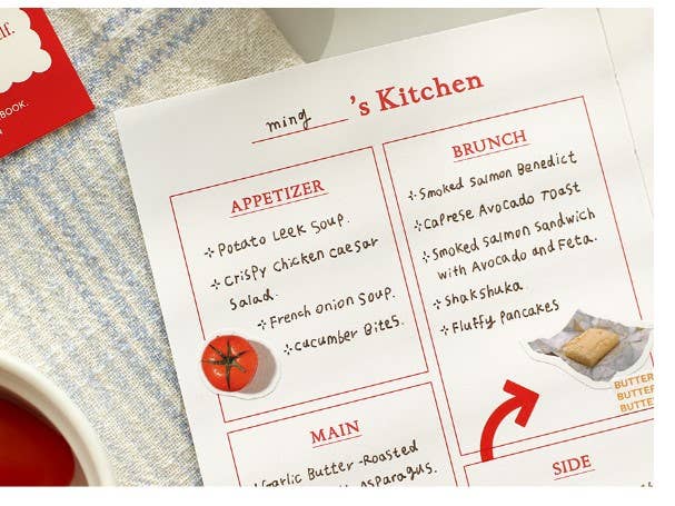 K-Wonderland - Wholesale Journal/Diary - Homemade Cookbook/ Recipe Journal Notebook8