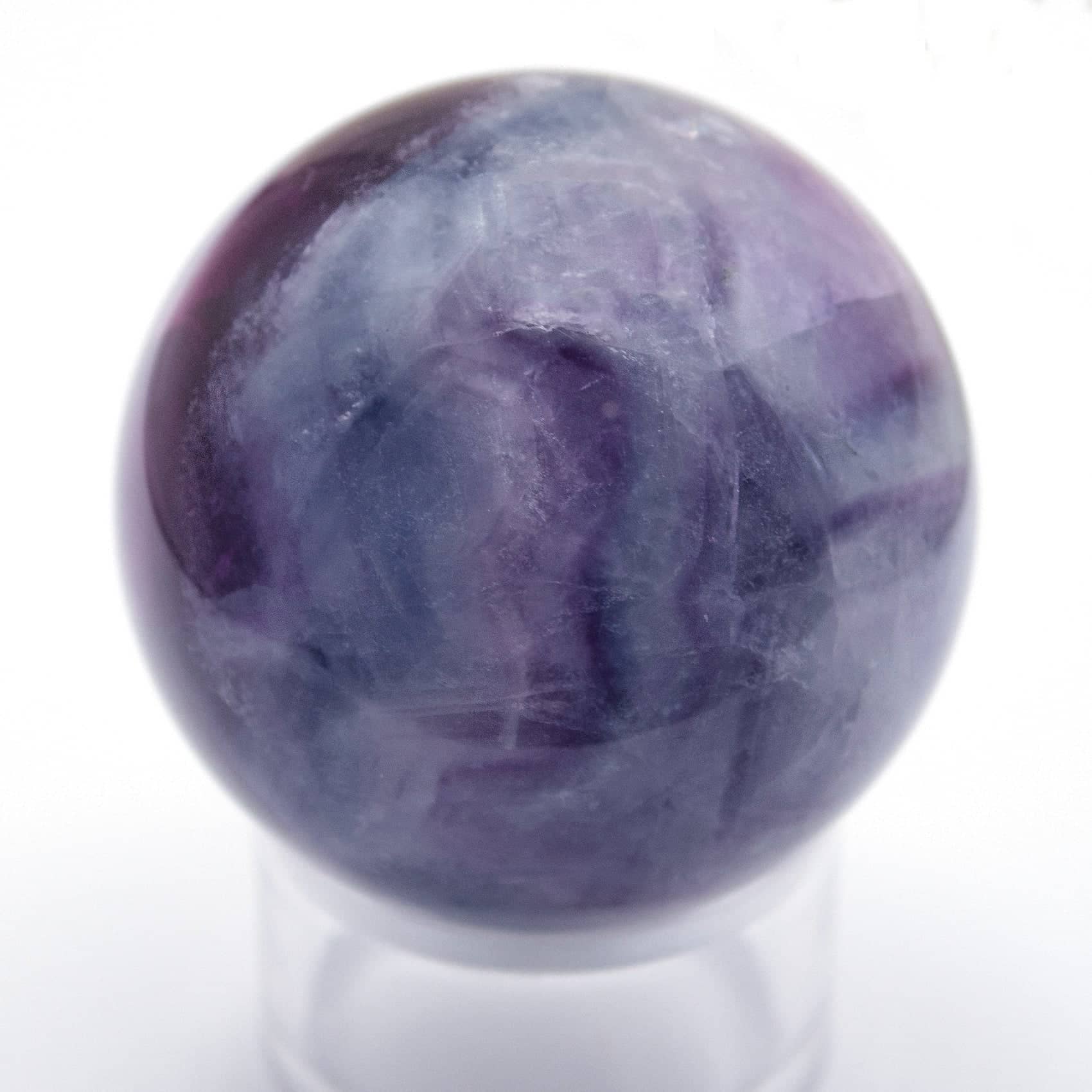 Tiny Rituals - Wholesale Spiritual Stone/Crystal - Rare Rainbow Fluorite Spheres - AAA Premium Quality55