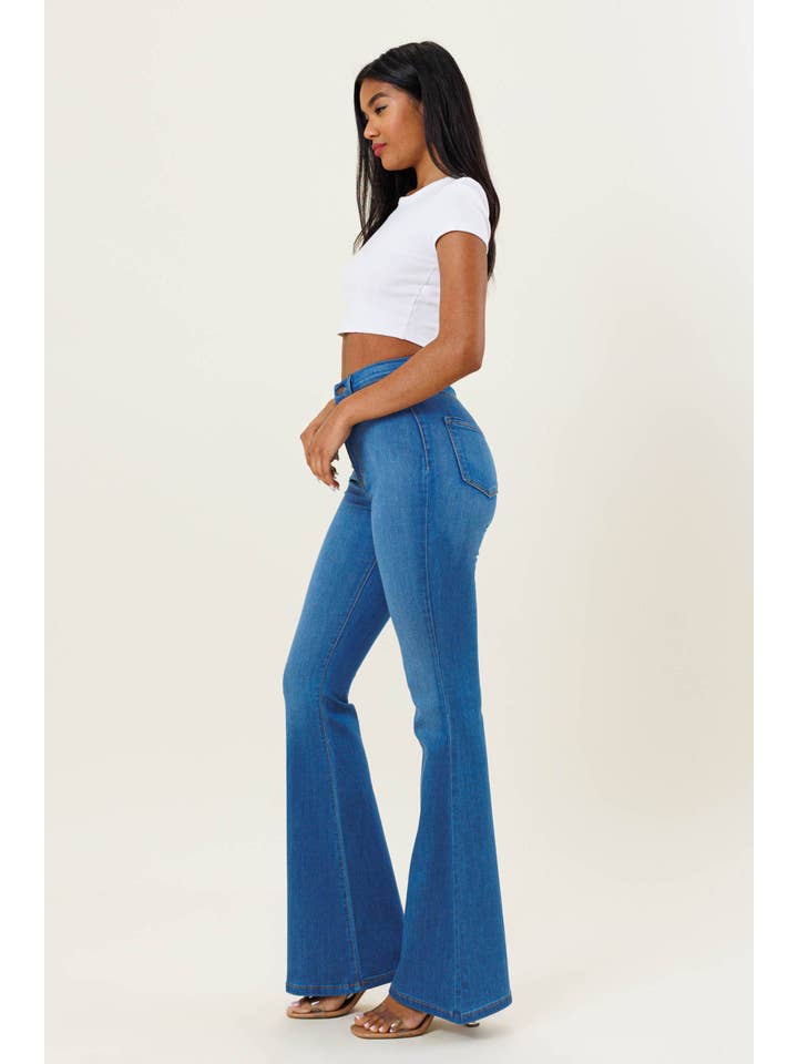 Vibrant M.i.U - Wholesale Jeans - Women's - SLIM FLARE - Smooth & Stretchy13