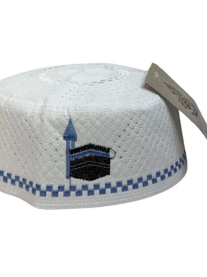 Sombrero de oración tradicional elegante para hombre - Calidad premium, múltiples variantes para venta al por mayor de Palestinian Elegance