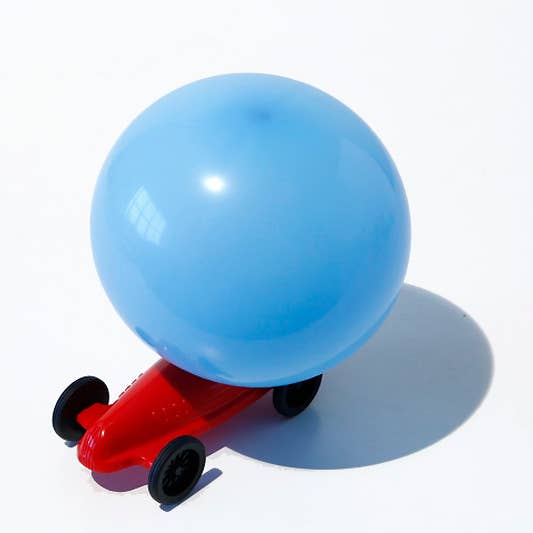 die Blechfabrik e.K. - Wholesale Toy Car/Truck - Kids - 12 x balloon carts, assorted colours1