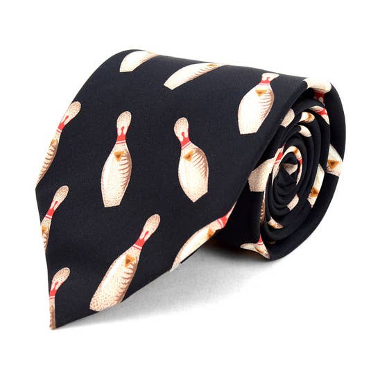 Cravate de bowling pour la vente par Selini New York