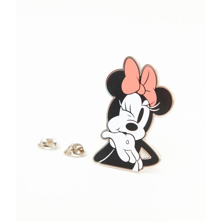 Unique Vintage - Wholesale Lapel Pin/Button - Disney Mickey & Friends Collection by Unique Vintage Minnie Mouse Pin