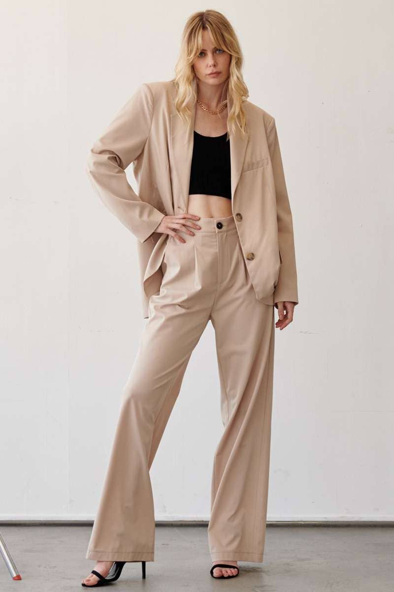 mittoshop - Wholesale Blazer - Women's - BOYFRIEND OVERSIZED BLAZER12
