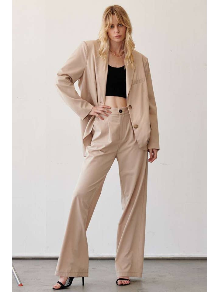 mittoshop - Wholesale Blazer - Women's - BOYFRIEND OVERSIZED BLAZER12