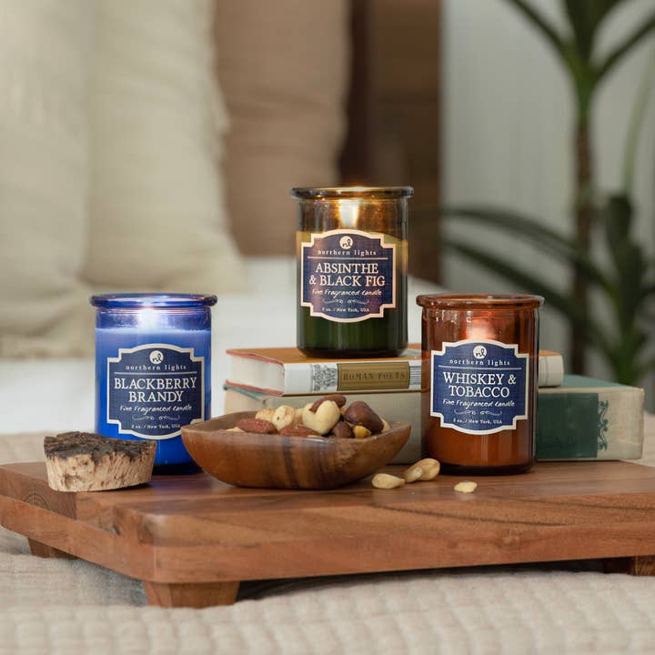 Northern Lights - Wholesale Jar/Filled Candle - Cocktail Inspired Spirit Candles