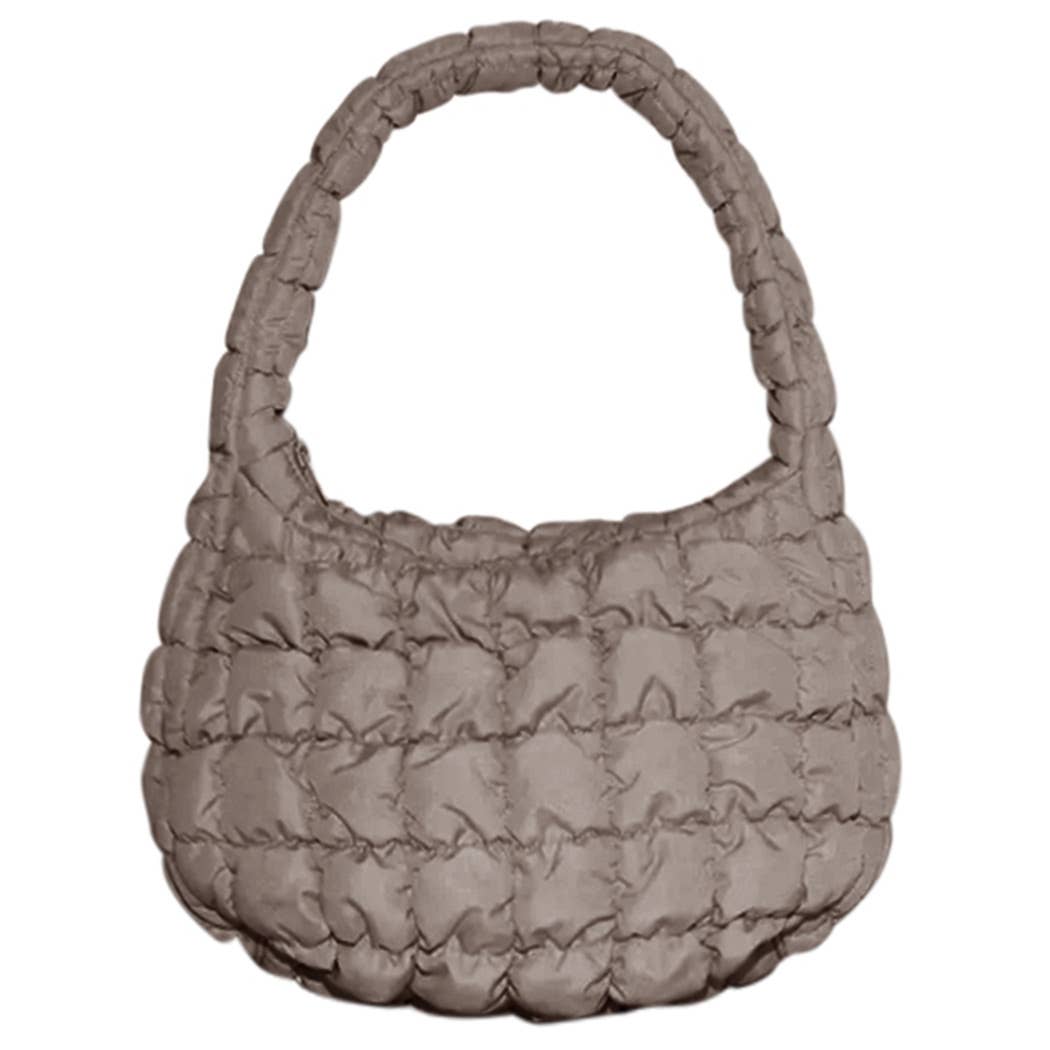 Fashion City – wholesale Axelremsväska – Dam – Snygg Puffer Lightweight Axelväska för kvinnor16