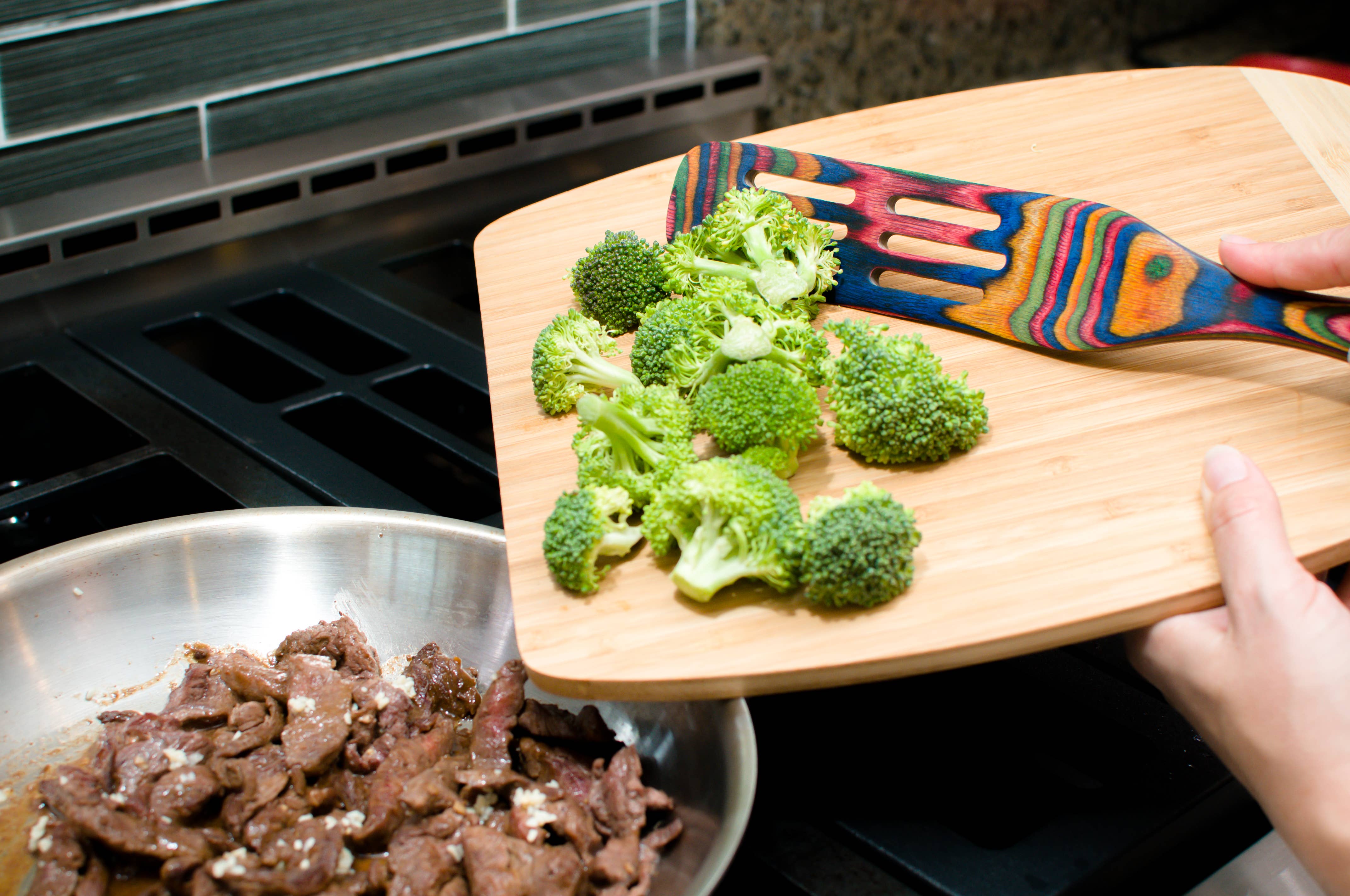 Island Bamboo - Wholesale Spatula/Turner - 13" Rainbow Pakka Slotted Spurtle1